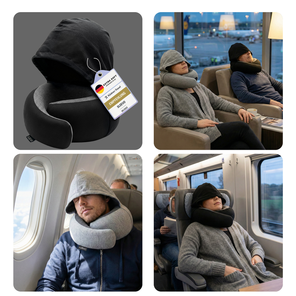 Das Orignal - Nackenkissen mit Kapuze